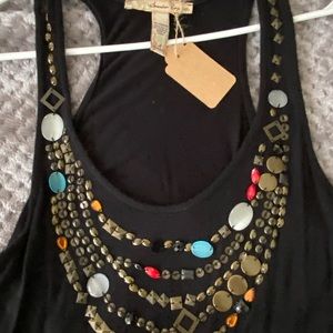 Beach embellished dress